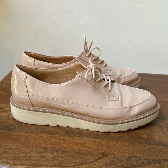 NATURALIZER Emme Casual Patent Oxford Shoes Size 9M - Picture 3 of 10